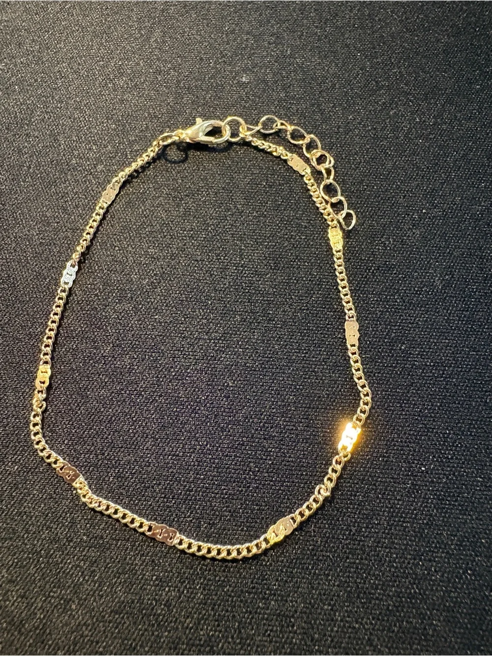 Gold Women's Chain Bracelet